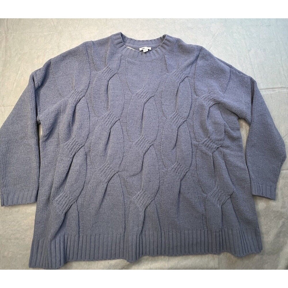 J Jill Chenille Sweater Women’s Size Medium Petite Long Sleeve Cable Knit New